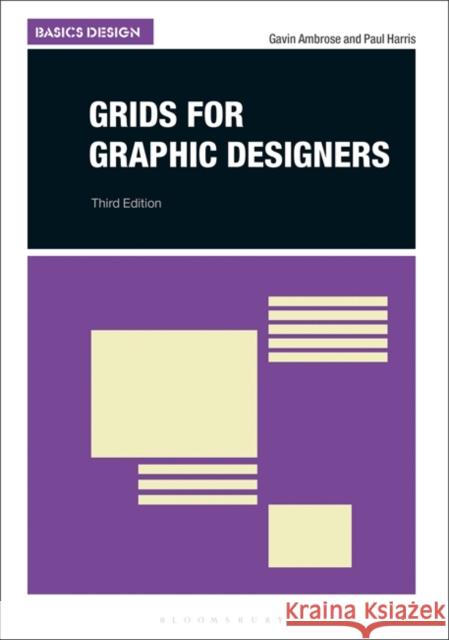 Grids for Graphic Designers Gavin Ambrose Paul Harris 9781474254779 Fairchild Books - książka