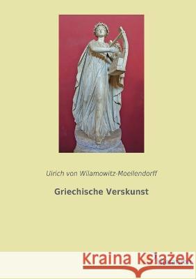 Griechische Verskunst Ulrich Vo 9783965066663 Literaricon Verlag - książka