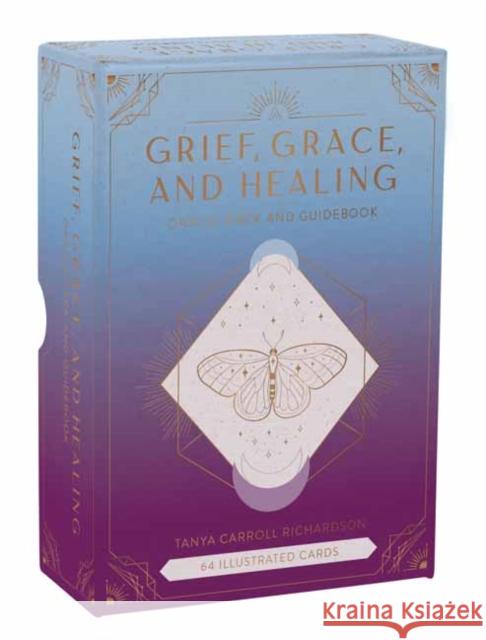 Grief, Grace, and Healing: Oracle Deck and Guidebook Tanya Carrol 9781647229764 Mandala Publishing - książka