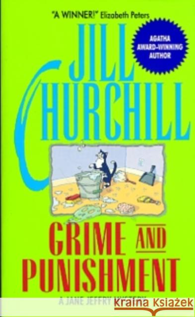 Grime and Punishment Jill Churchill 9780380764006 Avon Books - książka