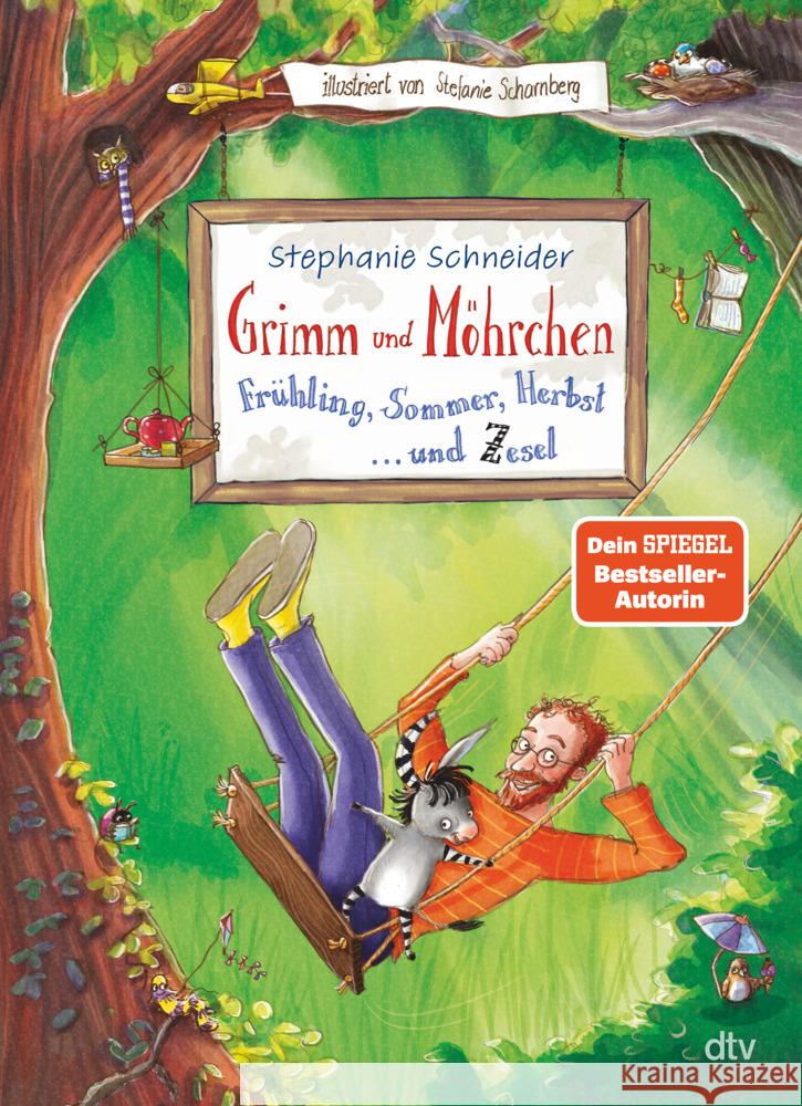 Grimm und Möhrchen - Frühling, Sommer, Herbst und Zesel Schneider, Stephanie 9783423763899 DTV - książka