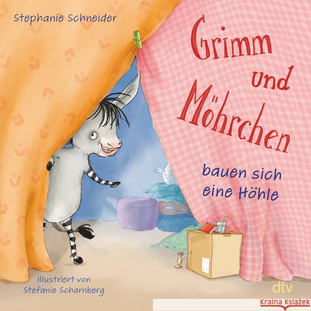 Grimm und Möhrchen bauen sich eine Höhle Schneider, Stephanie 9783423766029 DTV - książka