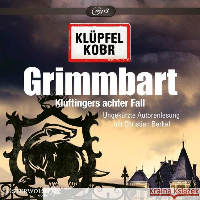 Grimmbart, 2 MP3-CDs : Ungekürzte Ausgabe Klüpfel, Volker; Kobr, Michael 9783869522852 OSTERWOLDaudio - książka