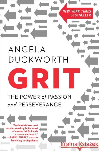 Grit: The Power of Passion and Perseverance Duckworth, Angela 9781501111105 Scribner Book Company - książka