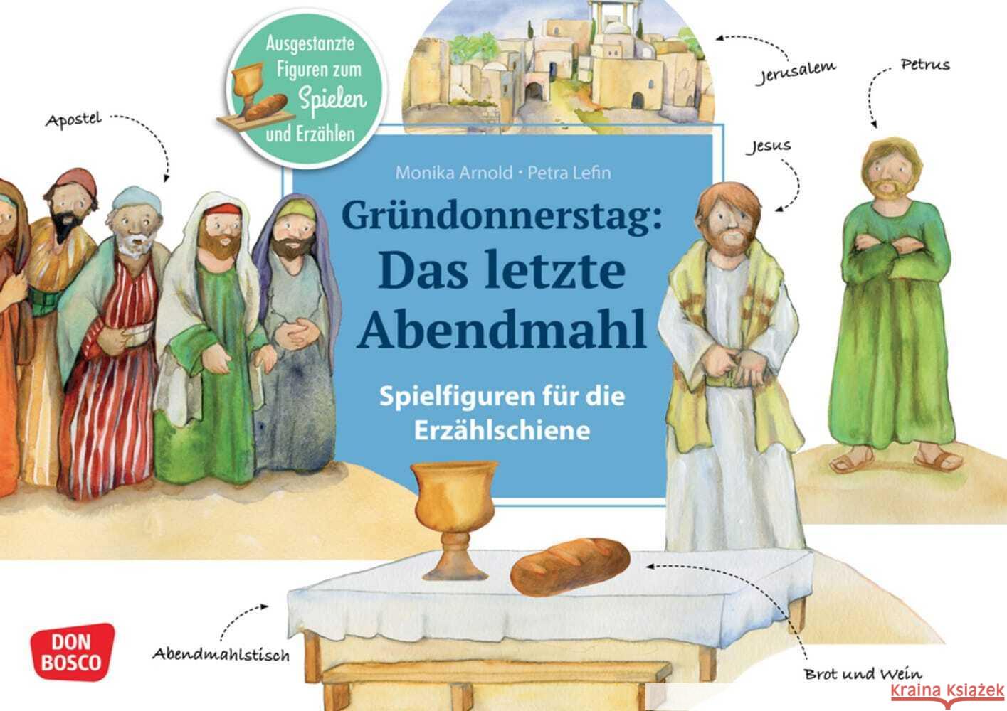 Gründonnerstag: Das letzte Abendmahl, m. 1 Beilage Arnold, Monika 4260694922033 Don Bosco Medien - książka