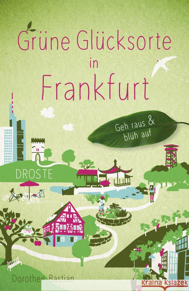 Grüne Glücksorte in Frankfurt Bastian, Dorothee 9783770022526 Droste - książka