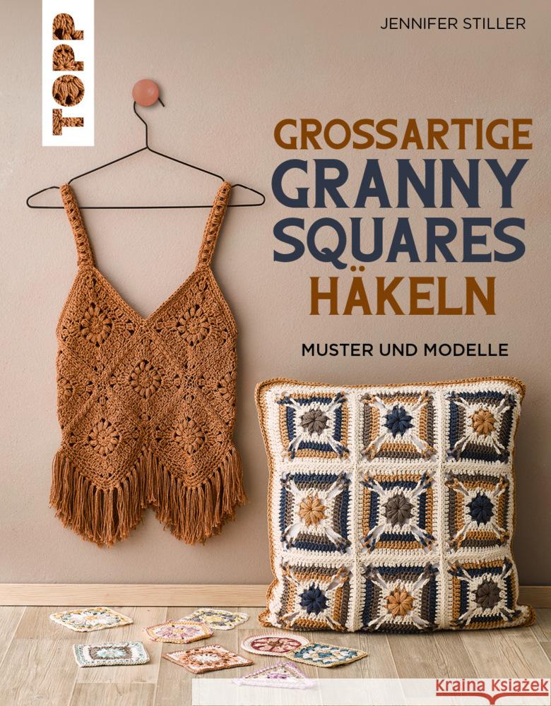 Großartige Granny Squares häkeln Stiller, Jennifer 9783735870438 Frech - książka