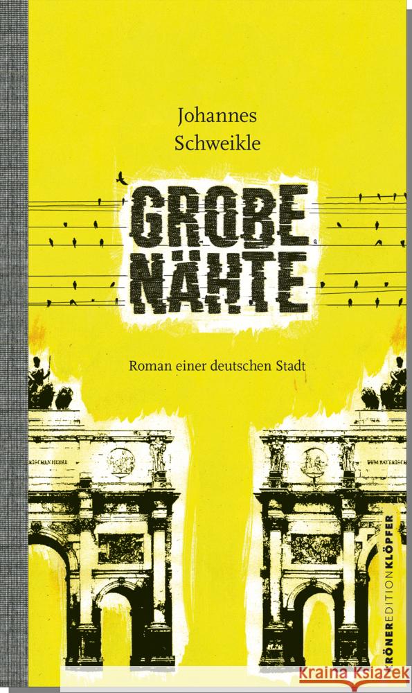 Grobe Nähte Schweikle, Johannes 9783520754011 Kröner - książka
