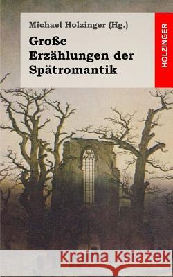 Große Erzählungen der Spätromantik Holzinger, Michael 9781489587299 Createspace - książka