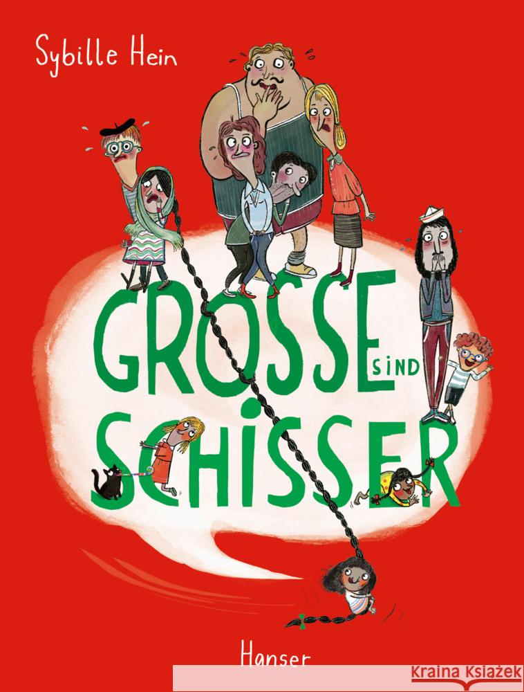 Große sind Schisser Hein, Sybille 9783446282612 Hanser - książka