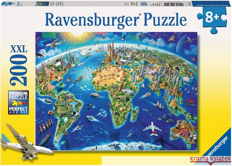 Große, weite Welt (Kinderpuzzle)  4005556127221 Ravensburger Verlag - książka