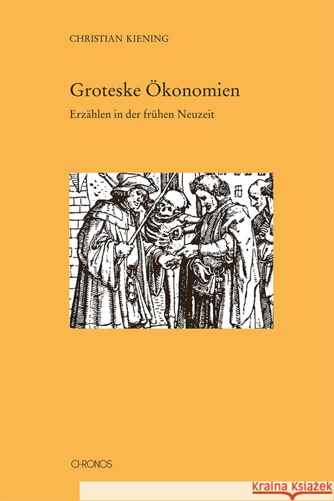 Groteske Ökonomien Kiening, Christian 9783034018326 Chronos - książka