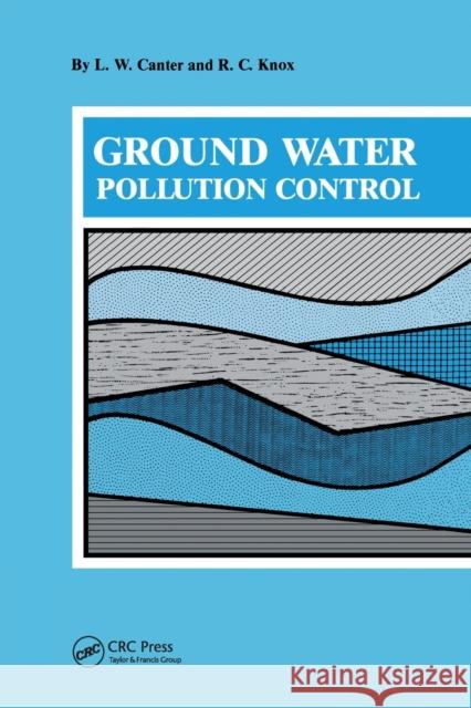 Ground Water Pollution Control Canter 9780367451714 CRC Press - książka