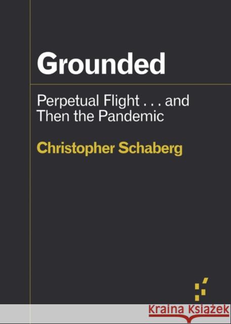 Grounded: Perpetual Flight . . . and Then the Pandemic Christopher Schaberg 9781517912024 University of Minnesota Press - książka