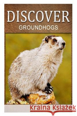 Groundhogs - Discover: Early reader's wildlife photography book Press, Discover 9781500295325 Createspace - książka
