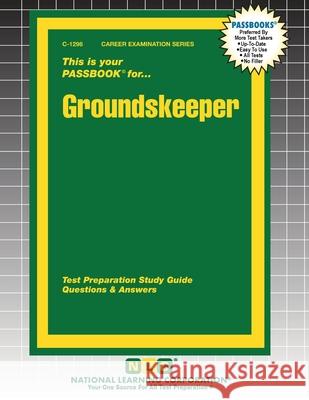 Groundskeeper Passbooks 9781799312987 National Learning Corp - książka