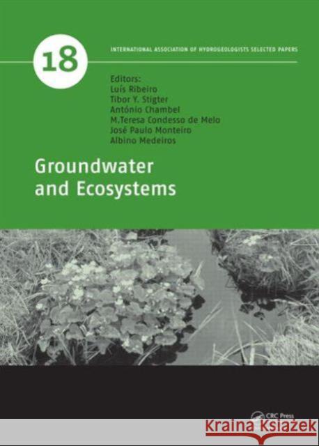 Groundwater and Ecosystems Luis Ribeiro Tibor Y. Stigter Antonio Chambel 9781138000339 CRC Press - książka