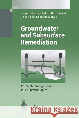 Groundwater and Subsurface Remediation: Research Strategies for In-Situ Technologies Kobus, Helmut 9783642457524 Springer - książka