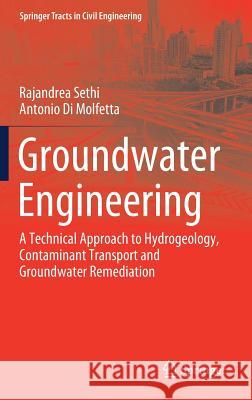 Groundwater Engineering: A Technical Approach to Hydrogeology, Contaminant Transport and Groundwater Remediation Sethi, Rajandrea 9783030205140 Springer - książka