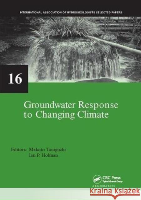 Groundwater Response to Changing Climate  9781138112599 Taylor and Francis - książka