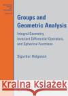 Groups and Geometric Analysis Sigurdur Helgason 9780821832110 American Mathematical Society