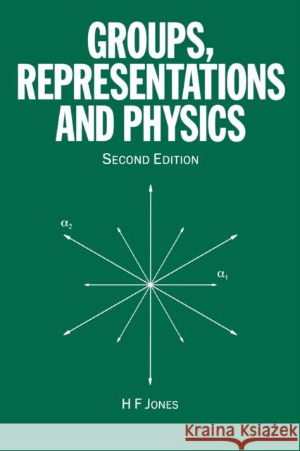 Groups, Representations and Physics H, F Jones 9780750305044  - książka