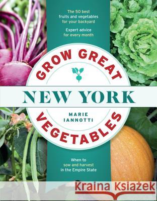 Grow Great Vegetables in New York Marie Iannotti 9781604698824 Timber Press (OR) - książka