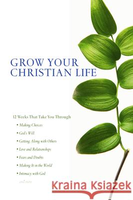 Grow Your Christian Life InterVarsity Staff, Intervarsity 9780877846611 InterVarsity Press - książka