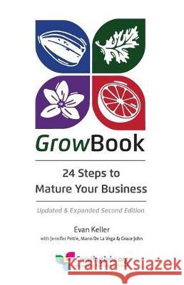 GrowBook: 24 Steps to Mature Your Business Pettie, Jennifer 9780996721691 Creating Jobs Inc - książka