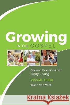 Growing in the Gospel: Sound Doctrine for Daily Living (Volume 3) Jason Va 9780994805928 Lucerna Publications - książka