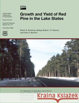 Growth an Yield of Red Pine in the Lake States Buckman 9781507889664 Createspace - książka