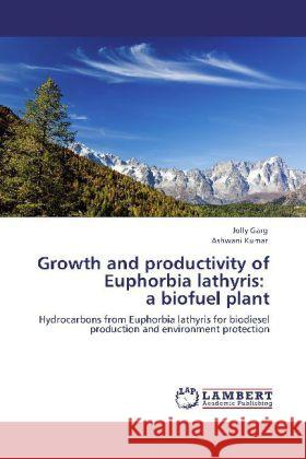 Growth and productivity of Euphorbia lathyris: a biofuel plant Jolly Garg, Ashwani Kumar (Government of Uttar Pradesh India) 9783848436927 LAP Lambert Academic Publishing - książka