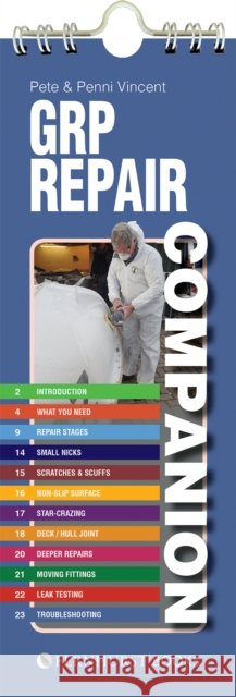 GRP Repair Companion: Repairing Grp & Frp Boats Penni Vincent 9781912177301  - książka