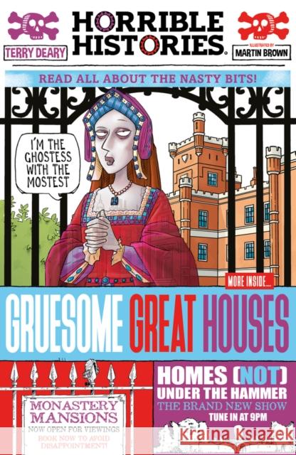 Gruesome Great Houses Terry Deary 9780702331183 Scholastic - książka