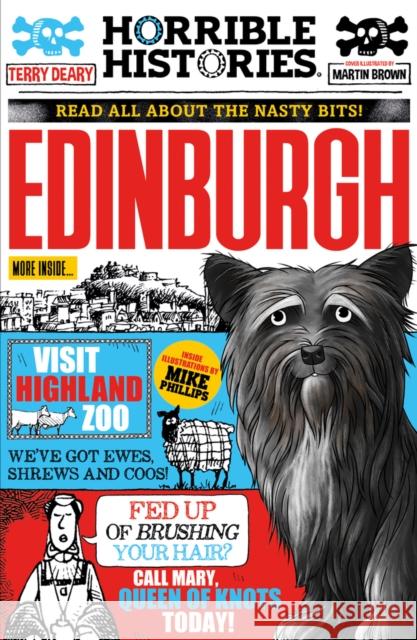 Gruesome Guide to Edinburgh (newspaper edition) Terry Deary 9780702318122 Scholastic - książka