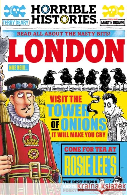 Gruesome Guides: London (newspaper edition) Terry Deary 9780702317873 Scholastic - książka