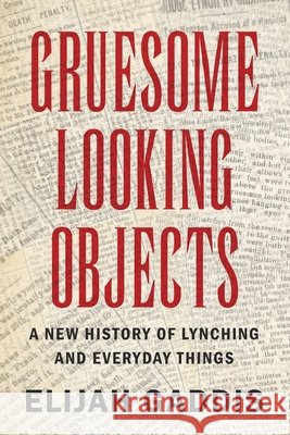 Gruesome Looking Objects: A New History of Lynching and Everyday Things Elijah (Auburn University, Alabama) Gaddis 9781009077071 Cambridge University Press - książka