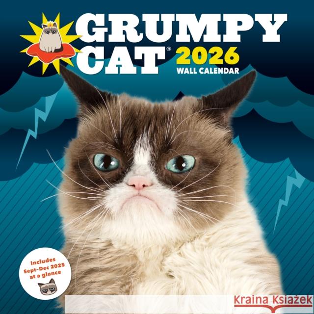 Grumpy Cat 2026 Wall Calendar Grumpy Cat 9781797235363 Chronicle Books - książka