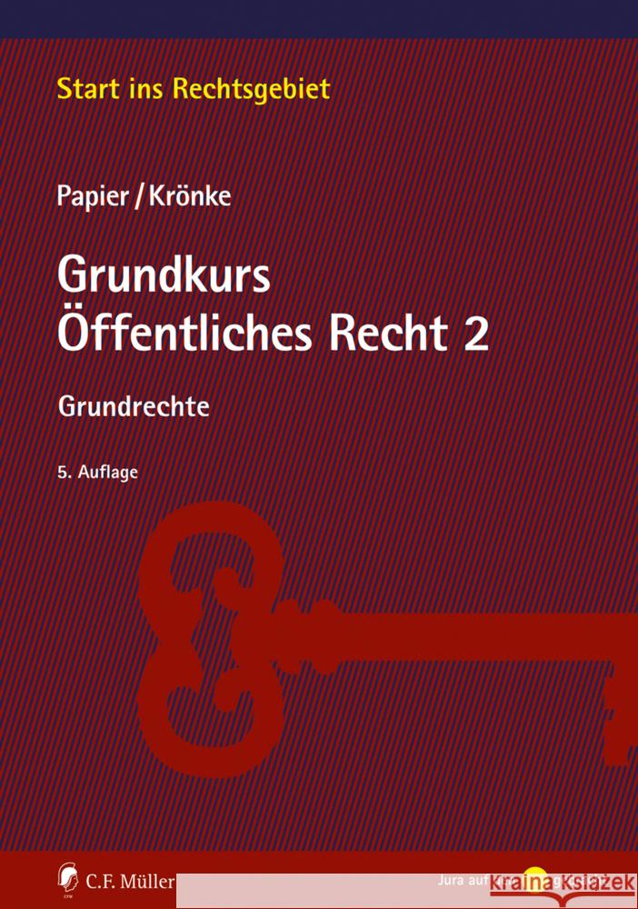 Grundkurs Öffentliches Recht 2 Papier, Hans-Jürgen, Krönke, Christoph 9783811488441 C.F. Müller - książka