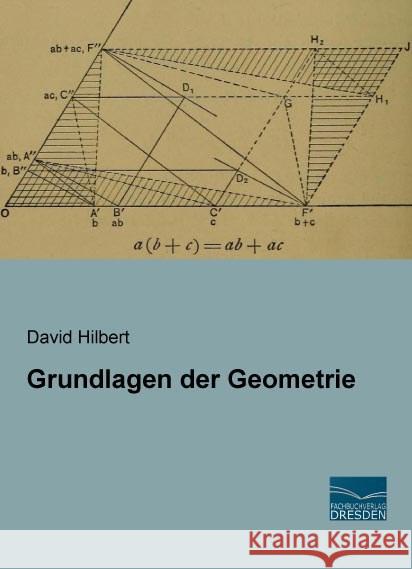 Grundlagen der Geometrie Hilbert, David 9783956920165 Fachbuchverlag-Dresden - książka