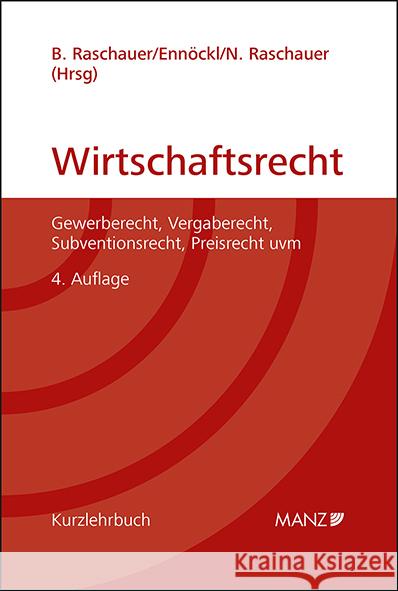 Grundriss des österreichischen Wirtschaftsrechts  9783214109349 Manz'sche Verlags- u. Universitätsbuchhandlun - książka