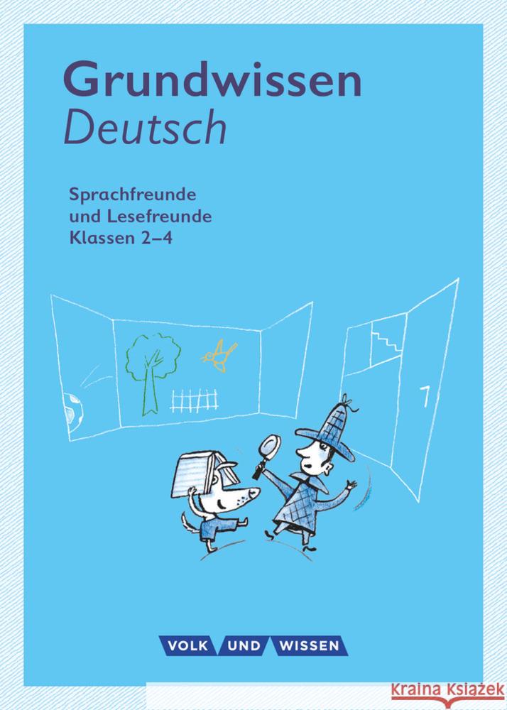 Grundwissen Deutsch, Klassen 2-4 : Grundwissen aus den Lehrwerken: Sprachfreunde und Lesefreunde Haugwitz, Solveig 9783060846351 Volk und Wissen - książka