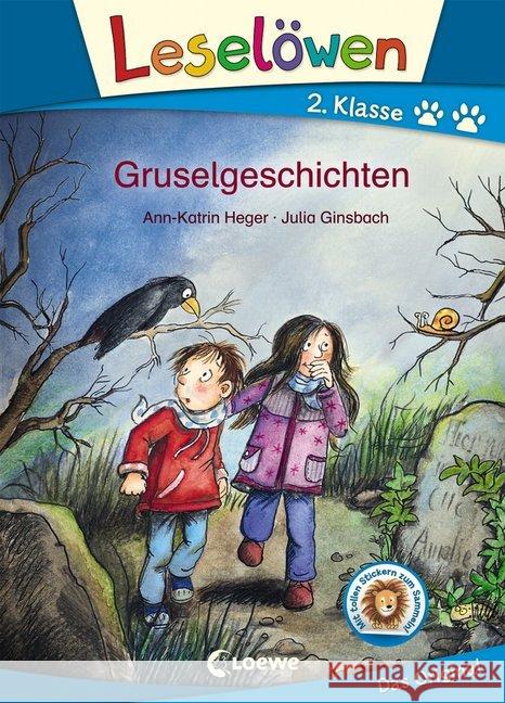 Gruselgeschichten : Leselöwen 2. Klasse Heger, Ann-Katrin 9783785586051 Loewe Verlag - książka