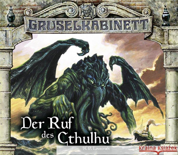 Gruselkabinett - Der Ruf des Cthulhu, 2 Audio-CDs Lovecraft, Howard Ph. 9783785753774 Bastei Lübbe - książka