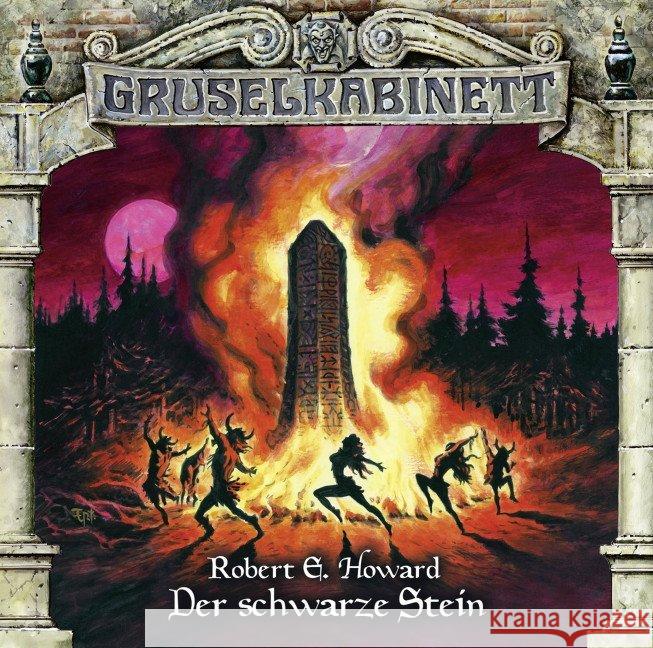 Gruselkabinett - Der schwarze Stein, Audio-CD : Hörspiel Howard, Robert E. 9783785753811 Bastei Lübbe - książka