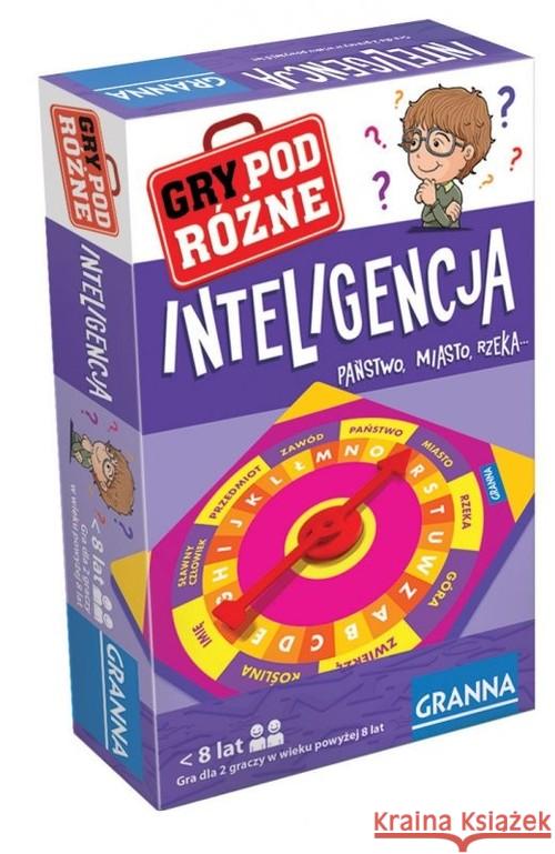 Gry podróżne - Inteligencja  GRANNA  5900221002102 Granna - książka