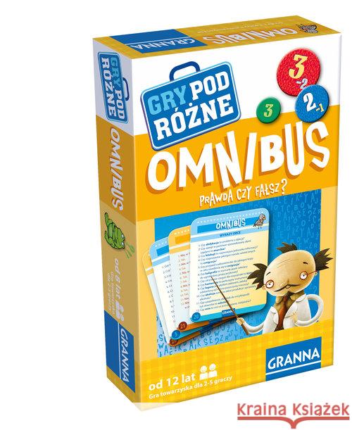 Gry podróżne - Omnibus GRANNA  5900221002133 Granna - książka