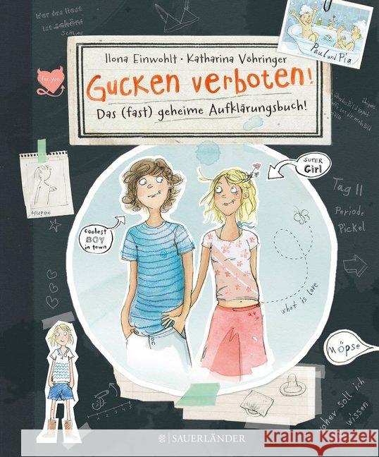 Gucken verboten! Das (fast) geheime Aufklärungsbuch Einwohlt, Ilona 9783737355025 FISCHER Sauerländer - książka