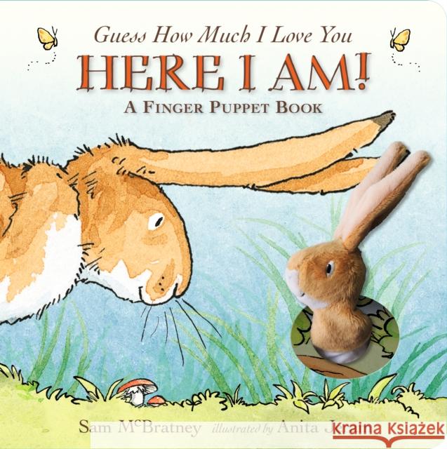 Guess How Much I Love You: Here I Am A Finger Puppet Book McBratney, Sam 9781406361278 Walker Books Ltd - książka