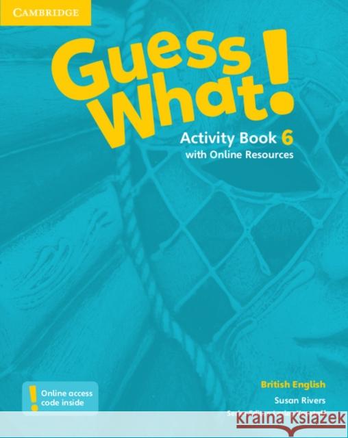 Guess What! Level 6 Activity Book with Online Resources British English Rivers Susan 9781107545557 Cambridge University Press - książka